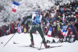 15.12.2017, Annecy-Le Grand Bornand, France (FRA): Simon Schempp (GER) -  IBU world cup biathlon, sprint men, Annecy-Le Grand Bornand (FRA). www.nordicfocus.com. © Manzoni/NordicFocus. Every downloaded picture is fee-liable.