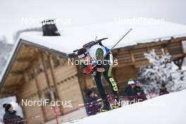 15.12.2017, Annecy-Le Grand Bornand, France (FRA): Philipp Nawrath (GER) -  IBU world cup biathlon, sprint men, Annecy-Le Grand Bornand (FRA). www.nordicfocus.com. © Manzoni/NordicFocus. Every downloaded picture is fee-liable.