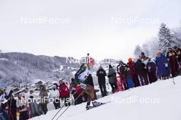 15.12.2017, Annecy-Le Grand Bornand, France (FRA): Benedikt Doll (GER) -  IBU world cup biathlon, sprint men, Annecy-Le Grand Bornand (FRA). www.nordicfocus.com. © Manzoni/NordicFocus. Every downloaded picture is fee-liable.