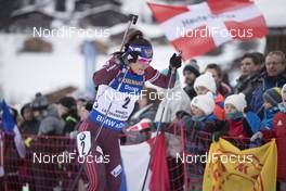 14.12.2017, Annecy-Le Grand Bornand, France (FRA): Tatiana Akimova (RUS) -  IBU world cup biathlon, sprint women, Annecy-Le Grand Bornand (FRA). www.nordicfocus.com. © Manzoni/NordicFocus. Every downloaded picture is fee-liable.