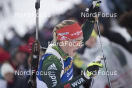 14.12.2017, Annecy-Le Grand Bornand, France (FRA): Denise Herrmann (GER) -  IBU world cup biathlon, sprint women, Annecy-Le Grand Bornand (FRA). www.nordicfocus.com. © Manzoni/NordicFocus. Every downloaded picture is fee-liable.
