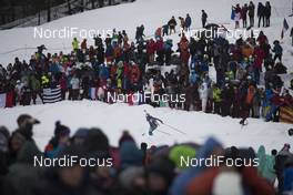 14.12.2017, Annecy-Le Grand Bornand, France (FRA): Celia Aymonier (FRA) -  IBU world cup biathlon, sprint women, Annecy-Le Grand Bornand (FRA). www.nordicfocus.com. © Manzoni/NordicFocus. Every downloaded picture is fee-liable.