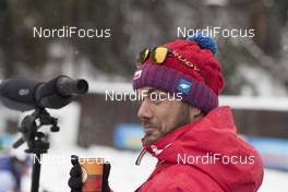 14.12.2017, Annecy-Le Grand Bornand, France (FRA): Tobias Torgersen (NOR), coach team Poland -  IBU world cup biathlon, sprint women, Annecy-Le Grand Bornand (FRA). www.nordicfocus.com. © Manzoni/NordicFocus. Every downloaded picture is fee-liable.