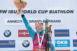 14.12.2017, Annecy-Le Grand Bornand, France (FRA): Anastasiya Kuzmina (SVK) -  IBU world cup biathlon, sprint women, Annecy-Le Grand Bornand (FRA). www.nordicfocus.com. © Manzoni/NordicFocus. Every downloaded picture is fee-liable.