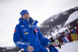 14.12.2017, Annecy-Le Grand Bornand, France (FRA): Fabrizio Curtaz (ITA) coach Team Italy -  IBU world cup biathlon, sprint women, Annecy-Le Grand Bornand (FRA). www.nordicfocus.com. © Manzoni/NordicFocus. Every downloaded picture is fee-liable.