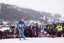 14.12.2017, Annecy-Le Grand Bornand, France (FRA): Anais Bescond (FRA) -  IBU world cup biathlon, sprint women, Annecy-Le Grand Bornand (FRA). www.nordicfocus.com. © Manzoni/NordicFocus. Every downloaded picture is fee-liable.