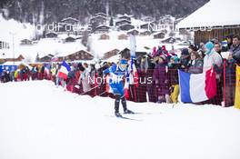 14.12.2017, Annecy-Le Grand Bornand, France (FRA): Johanna Talihaerm (EST) -  IBU world cup biathlon, sprint women, Annecy-Le Grand Bornand (FRA). www.nordicfocus.com. © Manzoni/NordicFocus. Every downloaded picture is fee-liable.