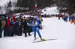 14.12.2017, Annecy-Le Grand Bornand, France (FRA): Susan Dunklee (USA) -  IBU world cup biathlon, sprint women, Annecy-Le Grand Bornand (FRA). www.nordicfocus.com. © Manzoni/NordicFocus. Every downloaded picture is fee-liable.