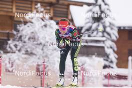 13.12.2017, Annecy-Le Grand Bornand, France (FRA): Laura Dahlmeier (GER) -  IBU world cup biathlon, training, Annecy-Le Grand Bornand (FRA). www.nordicfocus.com. © Manzoni/NordicFocus. Every downloaded picture is fee-liable.
