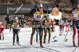 01.01.2017, Val Mustair, Switzerland (SUI): Tim Tscharnke (GER) - FIS world cup cross-country, tour de ski, mass men, Val Mustair (SUI). www.nordicfocus.com. © Modica/NordicFocus. Every downloaded picture is fee-liable.