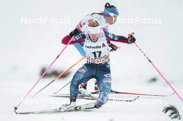 01.01.2017, Val Mustair, Switzerland (SUI): Kikkan Randall (USA) - FIS world cup cross-country, tour de ski, mass women, Val Mustair (SUI). www.nordicfocus.com. © Modica/NordicFocus. Every downloaded picture is fee-liable.