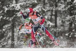 04.01.2017, Oberstdorf, Germany (GER): Niklas Dyrhaug (NOR) - FIS world cup cross-country, tour de ski, pursuit men, Oberstdorf (GER). www.nordicfocus.com. © Modica/NordicFocus. Every downloaded picture is fee-liable.