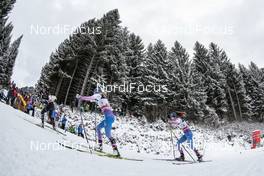 04.01.2017, Oberstdorf, Germany (GER): Anne Kylloenen (FIN), Kathrine Rolsted Harsem (NOR), Nathalie Von Siebenthal (SUI), (l-r)  - FIS world cup cross-country, tour de ski, pursuit women, Oberstdorf (GER). www.nordicfocus.com. © Modica/NordicFocus. Every downloaded picture is fee-liable.