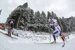 04.01.2017, Oberstdorf, Germany (GER): Maria Rydqvist (SWE) - FIS world cup cross-country, tour de ski, pursuit women, Oberstdorf (GER). www.nordicfocus.com. © Modica/NordicFocus. Every downloaded picture is fee-liable.