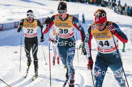 03.01.2017, Oberstdorf, Germany (GER): Roman Furger (SUI), Erik Bjornsen (USA), Noah Hoffman (USA), (l-r)  - FIS world cup cross-country, tour de ski, skiathlon men, Oberstdorf (GER). www.nordicfocus.com. © Modica/NordicFocus. Every downloaded picture is fee-liable.