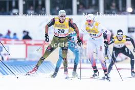 03.01.2017, Oberstdorf, Germany (GER): Tim Tscharnke (GER), Martin Jaks (CZE), (l-r)  - FIS world cup cross-country, tour de ski, skiathlon men, Oberstdorf (GER). www.nordicfocus.com. © Modica/NordicFocus. Every downloaded picture is fee-liable.
