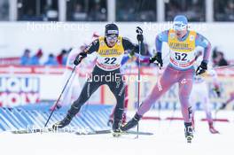 03.01.2017, Oberstdorf, Germany (GER): Roman Furger (SUI), Andrey Melnichenko (RUS), (l-r)  - FIS world cup cross-country, tour de ski, skiathlon men, Oberstdorf (GER). www.nordicfocus.com. © Modica/NordicFocus. Every downloaded picture is fee-liable.