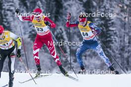 03.01.2017, Oberstdorf, Germany (GER): Graeme Killick (CAN), Noah Hoffman (USA), (l-r)  - FIS world cup cross-country, tour de ski, skiathlon men, Oberstdorf (GER). www.nordicfocus.com. © Modica/NordicFocus. Every downloaded picture is fee-liable.