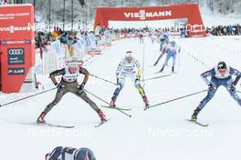 03.01.2017, Oberstdorf, Germany (GER): Nicole Fessel (GER), Charlotte Kalla (SWE), (l-r)  - FIS world cup cross-country, tour de ski, skiathlon women, Oberstdorf (GER). www.nordicfocus.com. © Modica/NordicFocus. Every downloaded picture is fee-liable.