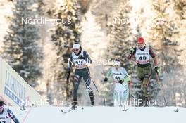 03.01.2017, Oberstdorf, Germany (GER): Virginia De Martin Topranin (ITA), Victoria Carl (GER), (l-r)  - FIS world cup cross-country, tour de ski, skiathlon women, Oberstdorf (GER). www.nordicfocus.com. © Modica/NordicFocus. Every downloaded picture is fee-liable.