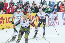 03.01.2017, Oberstdorf, Germany (GER): Anamarija Lampic (SLO), Teresa Stadlober (AUT), (l-r)  - FIS world cup cross-country, tour de ski, skiathlon women, Oberstdorf (GER). www.nordicfocus.com. © Modica/NordicFocus. Every downloaded picture is fee-liable.