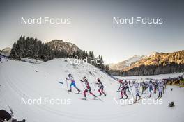 03.01.2017, Oberstdorf, Germany (GER): Start (l-r)  - FIS world cup cross-country, tour de ski, skiathlon women, Oberstdorf (GER). www.nordicfocus.com. © Modica/NordicFocus. Every downloaded picture is fee-liable.