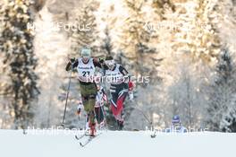 03.01.2017, Oberstdorf, Germany (GER): Stefanie Boehler (GER), Lotta Udnes Weng (NOR), (l-r)  - FIS world cup cross-country, tour de ski, skiathlon women, Oberstdorf (GER). www.nordicfocus.com. © Modica/NordicFocus. Every downloaded picture is fee-liable.