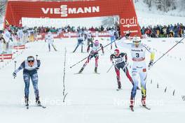 03.01.2017, Oberstdorf, Germany (GER): Jessica Diggins (USA), Stina Nilsson (SWE), (l-r)  - FIS world cup cross-country, tour de ski, skiathlon women, Oberstdorf (GER). www.nordicfocus.com. © Modica/NordicFocus. Every downloaded picture is fee-liable.