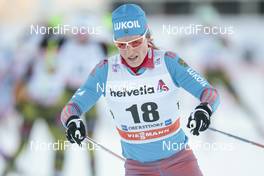 03.01.2017, Oberstdorf, Germany (GER): Yulia Tchekaleva (RUS) - FIS world cup cross-country, tour de ski, skiathlon women, Oberstdorf (GER). www.nordicfocus.com. © Modica/NordicFocus. Every downloaded picture is fee-liable.
