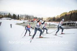 02.01.2017, Oberstdorf, Germany (GER): Italian ladies training in oberstdorf (l-r)  - FIS world cup cross-country, tour de ski, training, Oberstdorf (GER). www.nordicfocus.com. © Modica/NordicFocus. Every downloaded picture is fee-liable.