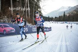 02.01.2017, Oberstdorf, Germany (GER): Sadie Bjornsen (USA) - FIS world cup cross-country, tour de ski, training, Oberstdorf (GER). www.nordicfocus.com. © Modica/NordicFocus. Every downloaded picture is fee-liable.