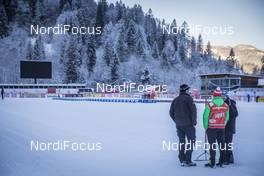 02.01.2017, Oberstdorf, Germany (GER): Stadium preparation after the snow fall in Oberstdorf   - FIS world cup cross-country, tour de ski, training, Oberstdorf (GER). www.nordicfocus.com. © Modica/NordicFocus. Every downloaded picture is fee-liable.