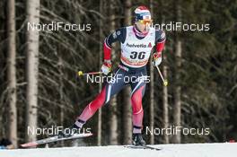 06.01.2017, Toblach, Italy (ITA): Simen Hegstad Krueger (NOR) - FIS world cup cross-country, tour de ski, 10km men, Toblach (ITA). www.nordicfocus.com. © Modica/NordicFocus. Every downloaded picture is fee-liable.