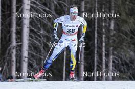 06.01.2017, Toblach, Italy (ITA): Marcus Hellner (SWE) - FIS world cup cross-country, tour de ski, 10km men, Toblach (ITA). www.nordicfocus.com. © Modica/NordicFocus. Every downloaded picture is fee-liable.