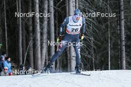 06.01.2017, Toblach, Italy (ITA): Francesco De Fabiani (ITA) - FIS world cup cross-country, tour de ski, 10km men, Toblach (ITA). www.nordicfocus.com. © Modica/NordicFocus. Every downloaded picture is fee-liable.