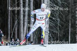 06.01.2017, Toblach, Italy (ITA): Jens Burman (SWE) - FIS world cup cross-country, tour de ski, 10km men, Toblach (ITA). www.nordicfocus.com. © Modica/NordicFocus. Every downloaded picture is fee-liable.
