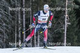 06.01.2017, Toblach, Italy (ITA): Didrik Toenseth (NOR) - FIS world cup cross-country, tour de ski, 10km men, Toblach (ITA). www.nordicfocus.com. © Modica/NordicFocus. Every downloaded picture is fee-liable.