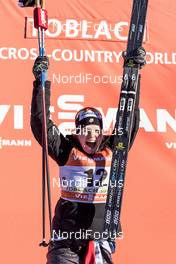 06.01.2017, Toblach, Italy (ITA): Jessica Diggins (USA) - FIS world cup cross-country, tour de ski, 5km women, Toblach (ITA). www.nordicfocus.com. © Modica/NordicFocus. Every downloaded picture is fee-liable.