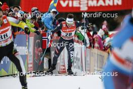 08.01.2017, Val di Fiemme, Italy (ITA): Giandomenico Salvadori (ITA) - FIS world cup cross-country, tour de ski, final climb men, Val di Fiemme (ITA). www.nordicfocus.com. © Modica/NordicFocus. Every downloaded picture is fee-liable.