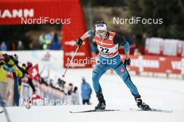 08.01.2017, Val di Fiemme, Italy (ITA): Clement Parisse (FRA) - FIS world cup cross-country, tour de ski, final climb men, Val di Fiemme (ITA). www.nordicfocus.com. © Modica/NordicFocus. Every downloaded picture is fee-liable.