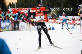 08.01.2017, Val di Fiemme, Italy (ITA): Dario Cologna (SUI) - FIS world cup cross-country, tour de ski, final climb men, Val di Fiemme (ITA). www.nordicfocus.com. © Modica/NordicFocus. Every downloaded picture is fee-liable.