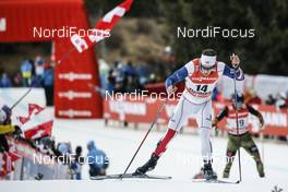08.01.2017, Val di Fiemme, Italy (ITA): Andrew Musgrave (GBR) - FIS world cup cross-country, tour de ski, final climb men, Val di Fiemme (ITA). www.nordicfocus.com. © Modica/NordicFocus. Every downloaded picture is fee-liable.