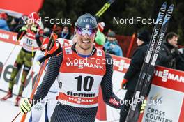 08.01.2017, Val di Fiemme, Italy (ITA): Francesco De Fabiani (ITA) - FIS world cup cross-country, tour de ski, final climb men, Val di Fiemme (ITA). www.nordicfocus.com. © Modica/NordicFocus. Every downloaded picture is fee-liable.