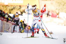 08.01.2017, Val di Fiemme, Italy (ITA): Emma Wiken (SWE) - FIS world cup cross-country, tour de ski, final climb women, Val di Fiemme (ITA). www.nordicfocus.com. © Modica/NordicFocus. Every downloaded picture is fee-liable.