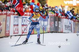 08.01.2017, Val di Fiemme, Italy (ITA): Jessica Diggins (USA) - FIS world cup cross-country, tour de ski, final climb women, Val di Fiemme (ITA). www.nordicfocus.com. © Modica/NordicFocus. Every downloaded picture is fee-liable.