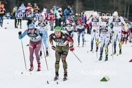 07.01.2017, Val di Fiemme, Italy (ITA): Thomas Bing (GER), Alexander Bessmertnykh (RUS), (l-r)  - FIS world cup cross-country, tour de ski, mass men, Val di Fiemme (ITA). www.nordicfocus.com. © Modica/NordicFocus. Every downloaded picture is fee-liable.