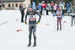07.01.2017, Val di Fiemme, Italy (ITA): Francesco De Fabiani (ITA) - FIS world cup cross-country, tour de ski, mass men, Val di Fiemme (ITA). www.nordicfocus.com. © Modica/NordicFocus. Every downloaded picture is fee-liable.