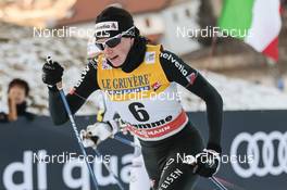 07.01.2017, Val di Fiemme, Italy (ITA): Nathalie Von Siebenthal (SUI) - FIS world cup cross-country, tour de ski, mass women, Val di Fiemme (ITA). www.nordicfocus.com. © Modica/NordicFocus. Every downloaded picture is fee-liable.