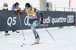 07.01.2017, Val di Fiemme, Italy (ITA): Elizabeth Stephen (USA) - FIS world cup cross-country, tour de ski, mass women, Val di Fiemme (ITA). www.nordicfocus.com. © Modica/NordicFocus. Every downloaded picture is fee-liable.