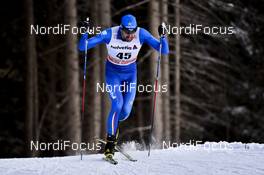 14.01.2017, Toblach, Italy (ITA): Enrico Nizzi (ITA) - FIS world cup cross-country, individual sprint, Toblach (ITA). www.nordicfocus.com. © Thibaut/NordicFocus. Every downloaded picture is fee-liable.